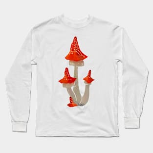 Mushrooms Long Sleeve T-Shirt